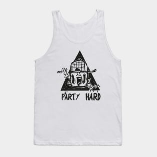 party hard head Tank Top